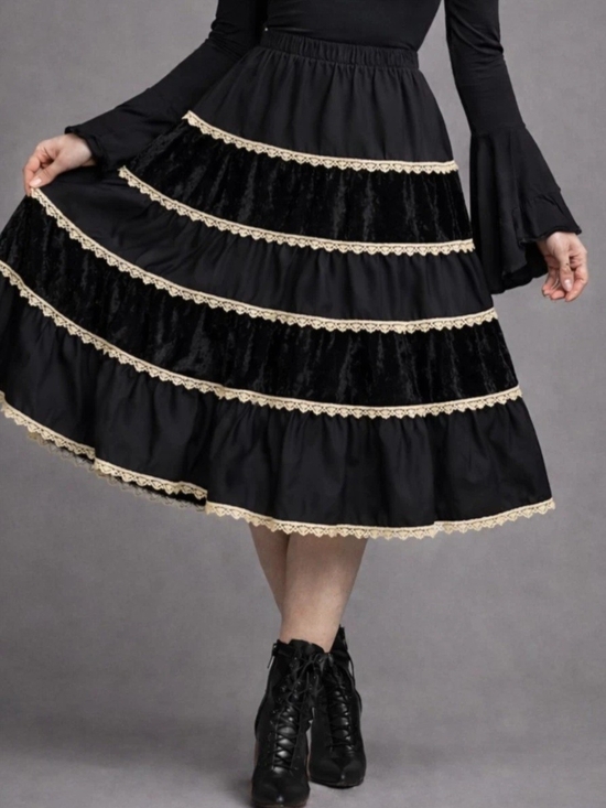 Mossimo Supply Co. Dresses & Skirts - Mossimo Women Black Skirt - Size L